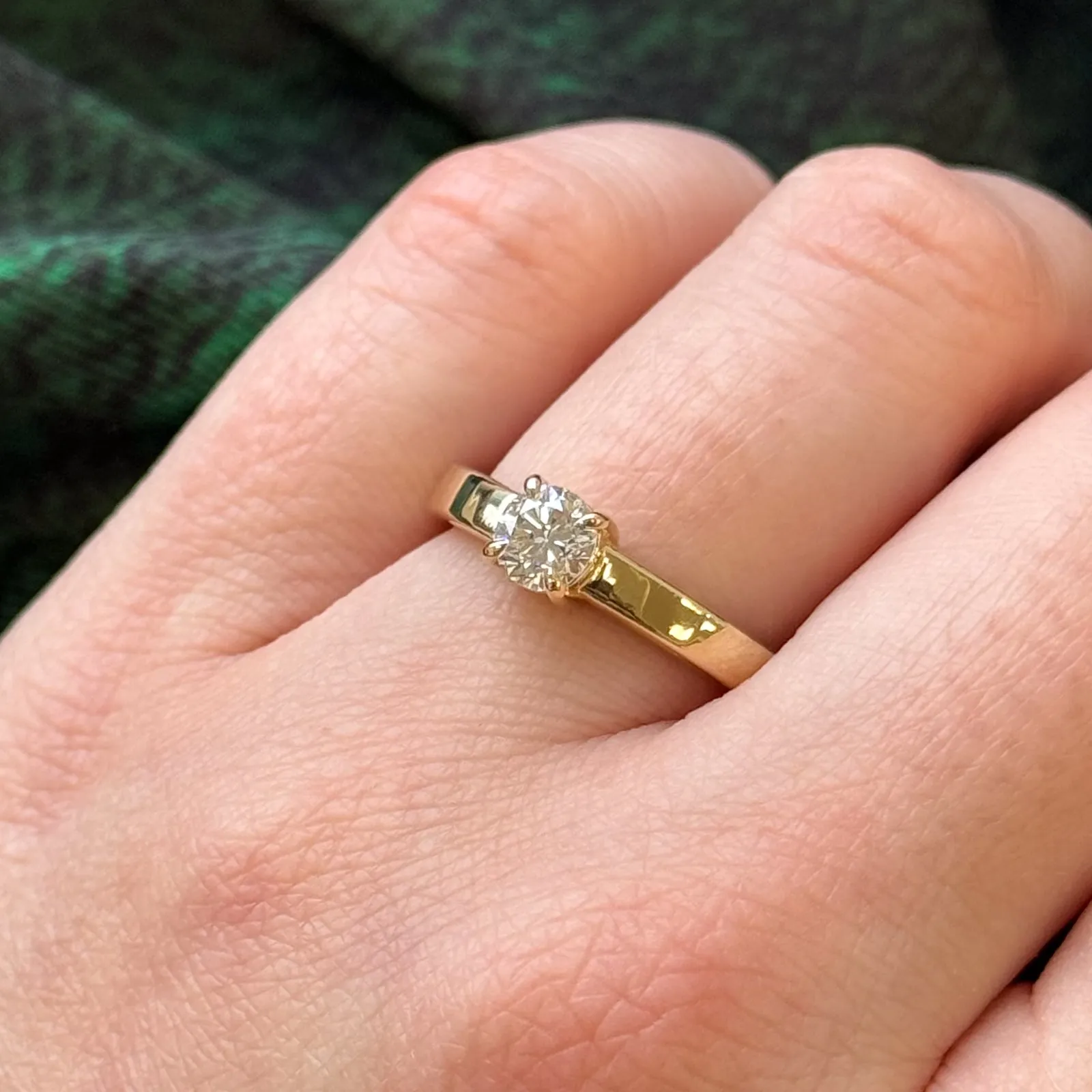 100 Ways Jewelry '100 Ways' GIA Certified Diamond Engagement Ring | 0.55ct | SZ 7 |