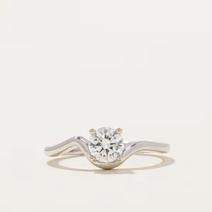 100 Ways Jewelry '100 Ways' GIA Certified Diamond Freeform Engagement Ring | 0.55ct | SZ 6.75 |