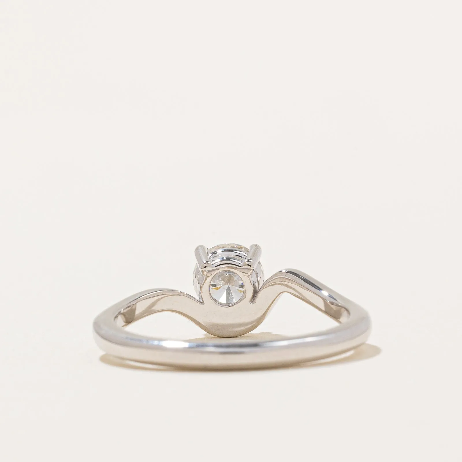 100 Ways Jewelry '100 Ways' GIA Certified Diamond Freeform Engagement Ring | 0.55ct | SZ 6.75 |