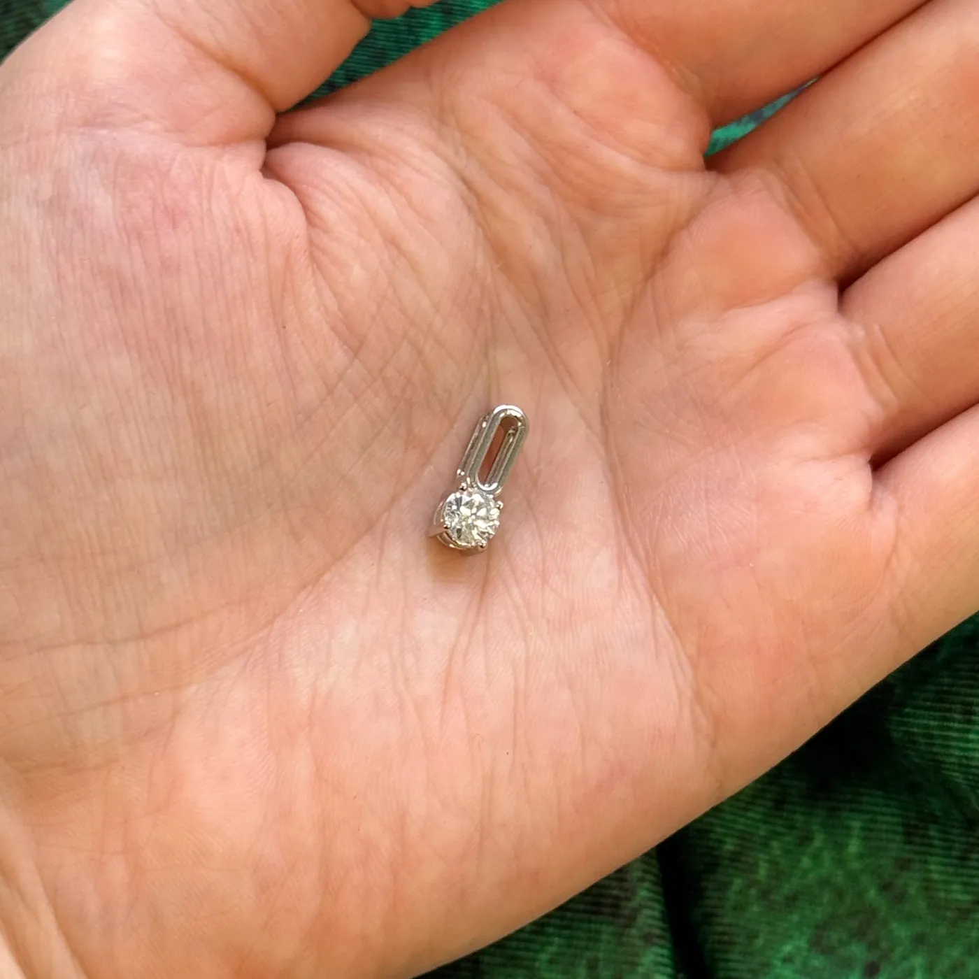 100 Ways Jewelry 100 Ways' GIA Certified Diamond Pendant | 0.48ct |