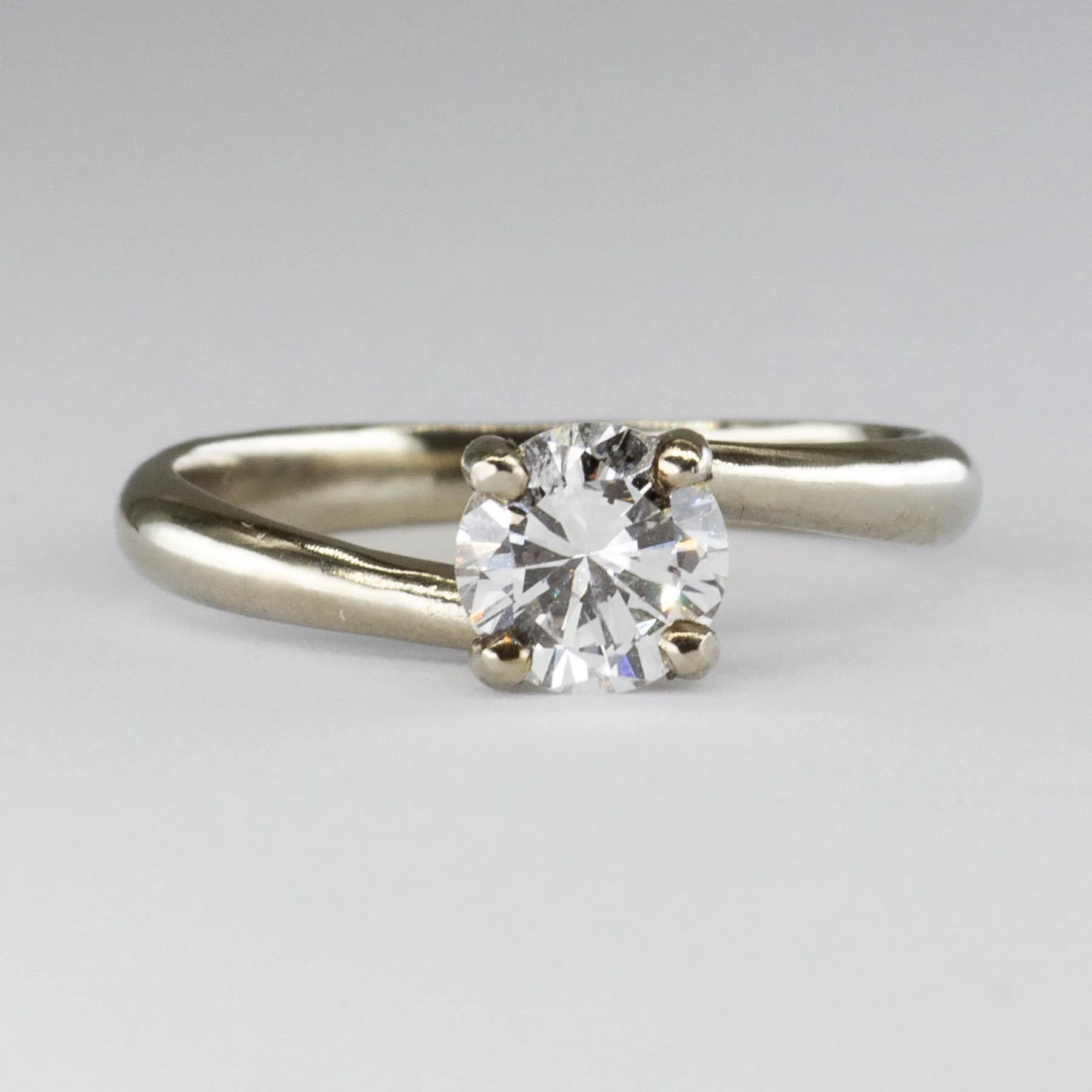 100 Ways Jewelry '100 Ways' GIA Certified Diamond Solitaire 18K Ring | 0.71 ct VS1 E | SZ 5.5