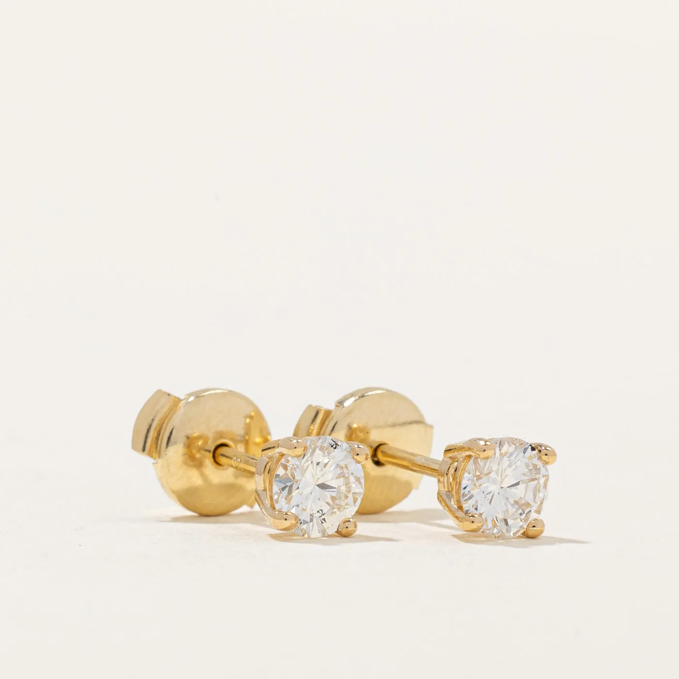 100 Ways Jewelry 100 Ways' GIA Certified Diamond Stud Earrings  | 0.70ctw SI2 G |