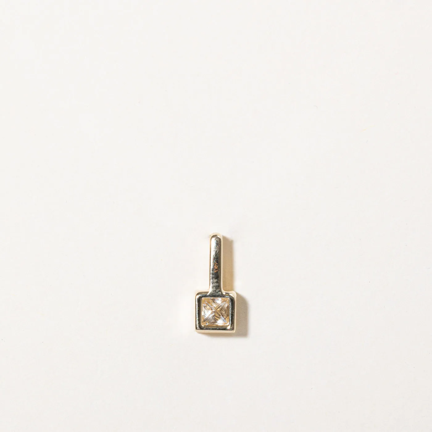 100 Ways Jewelry 100 Ways' GIA Certified Princess Cut Diamond Pendant | 0.51ct |