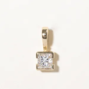 100 Ways Jewelry 100 Ways' GIA Certified Semi Bezel Set Diamond Pendant | 0.42ct SI1 E |