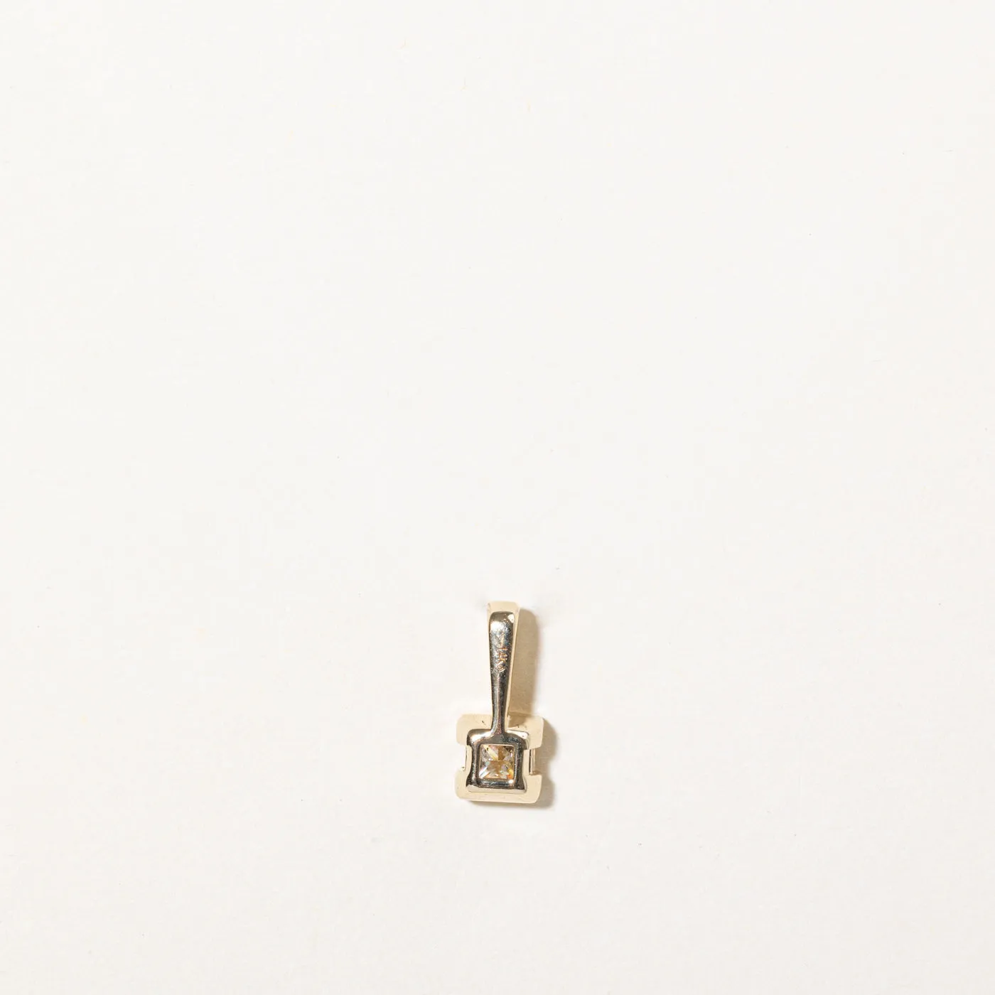 100 Ways Jewelry 100 Ways' GIA Certified Semi Bezel Set Diamond Pendant | 0.50ct SI1 I |