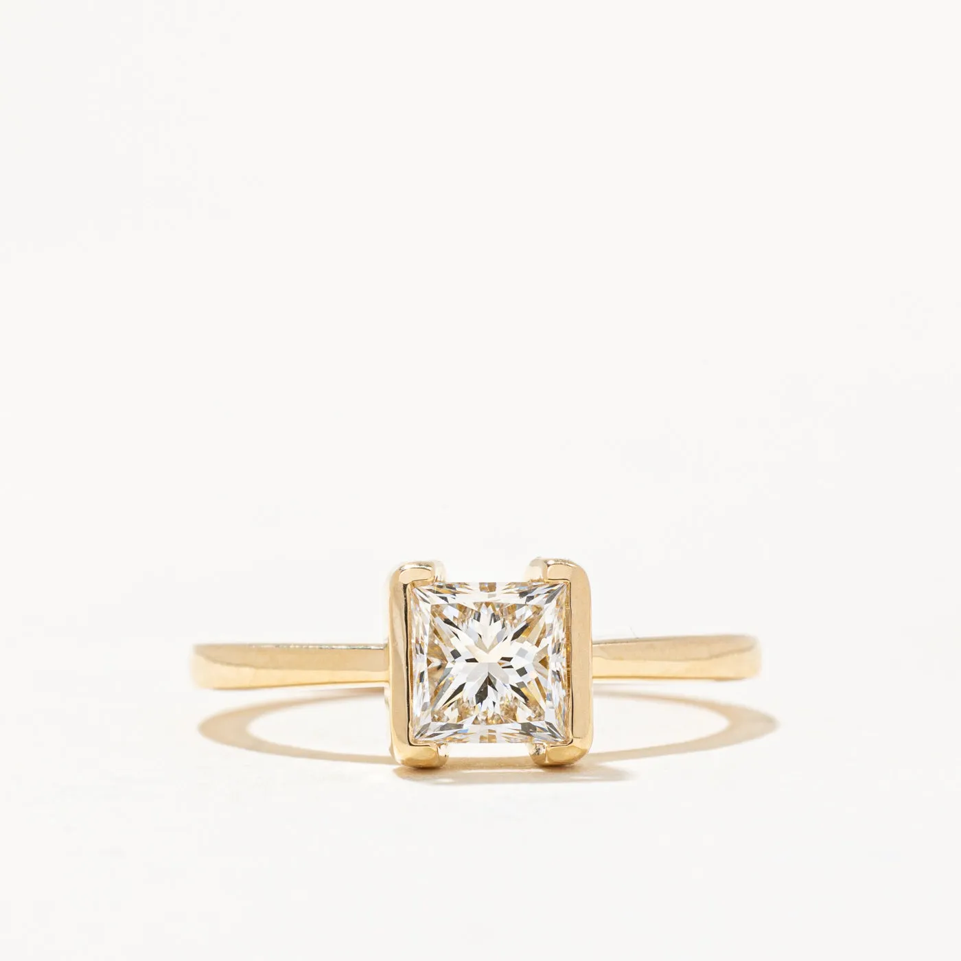 100 Ways Jewelry 100 Ways' GIA Certified Square Cut Engagement Ring | 1.02ct VVS1 G | SZ 6.5 |