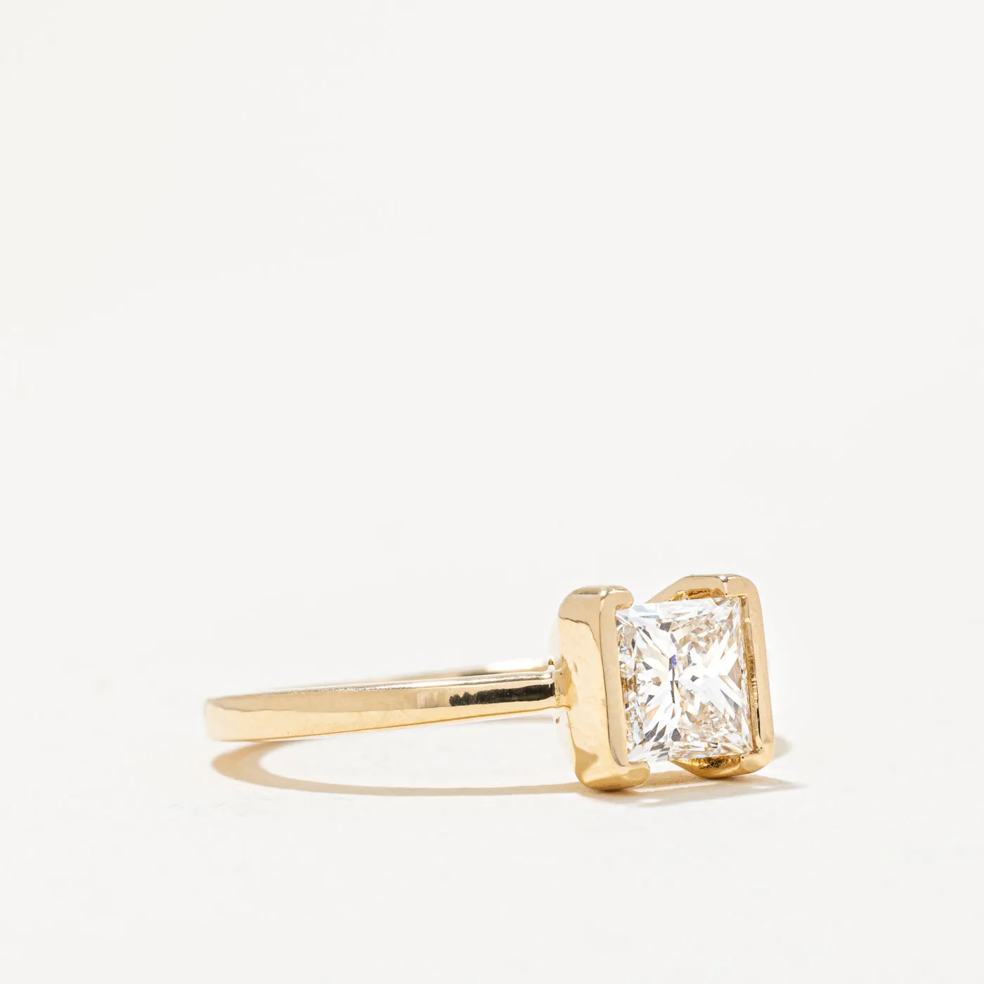 100 Ways Jewelry 100 Ways' GIA Certified Square Cut Engagement Ring | 1.02ct VVS1 G | SZ 6.5 |