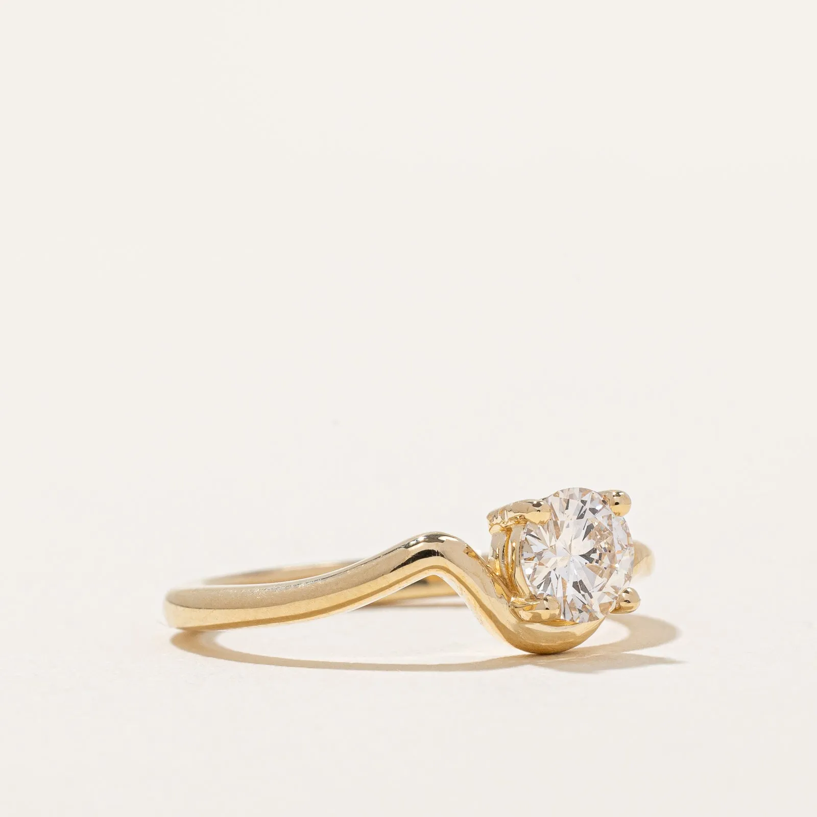 100 Ways Jewelry '100 Ways' GIA Diamond Freeform Engagement Ring | 0.54ct | SZ 6.75 |
