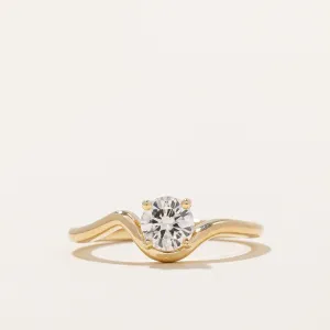 100 Ways Jewelry '100 Ways' GIA Diamond Freeform Engagement Ring | 0.54ct | SZ 6.75 |
