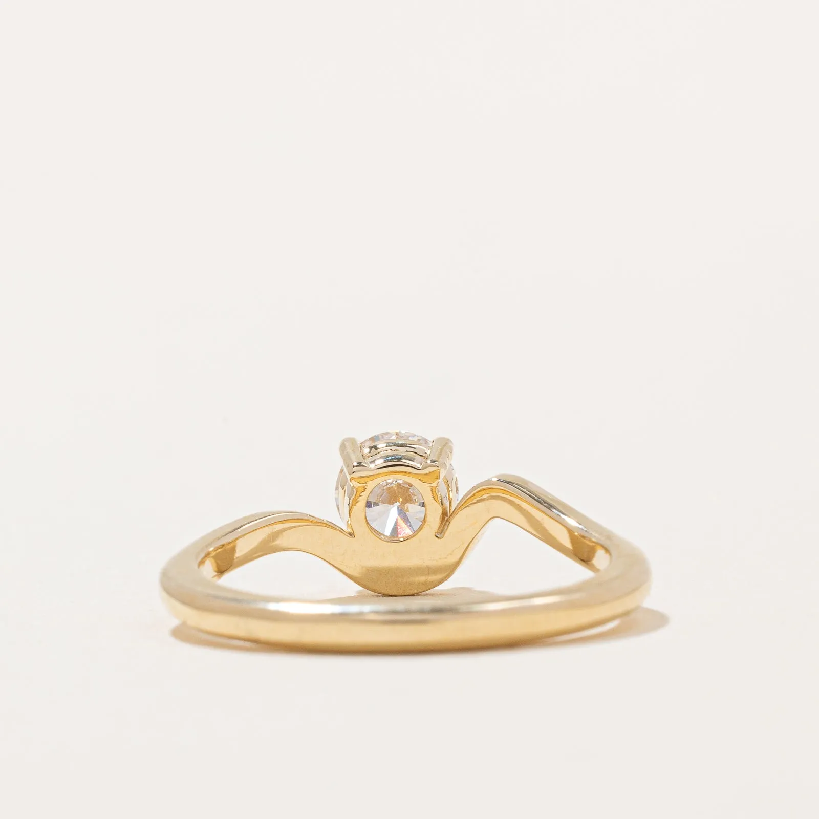 100 Ways Jewelry '100 Ways' GIA Diamond Freeform Engagement Ring | 0.54ct | SZ 6.75 |