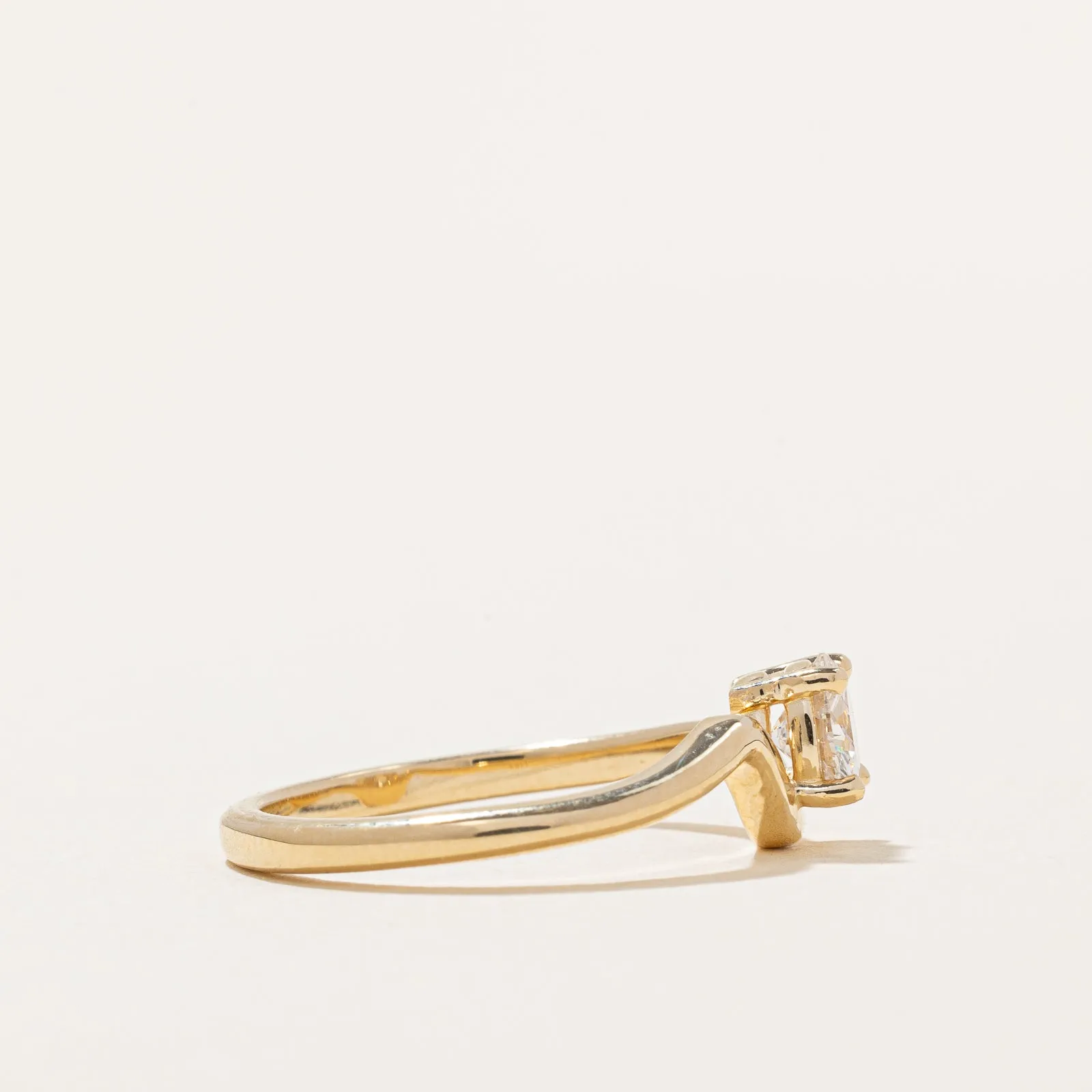 100 Ways Jewelry '100 Ways' GIA Diamond Freeform Engagement Ring | 0.54ct | SZ 6.75 |