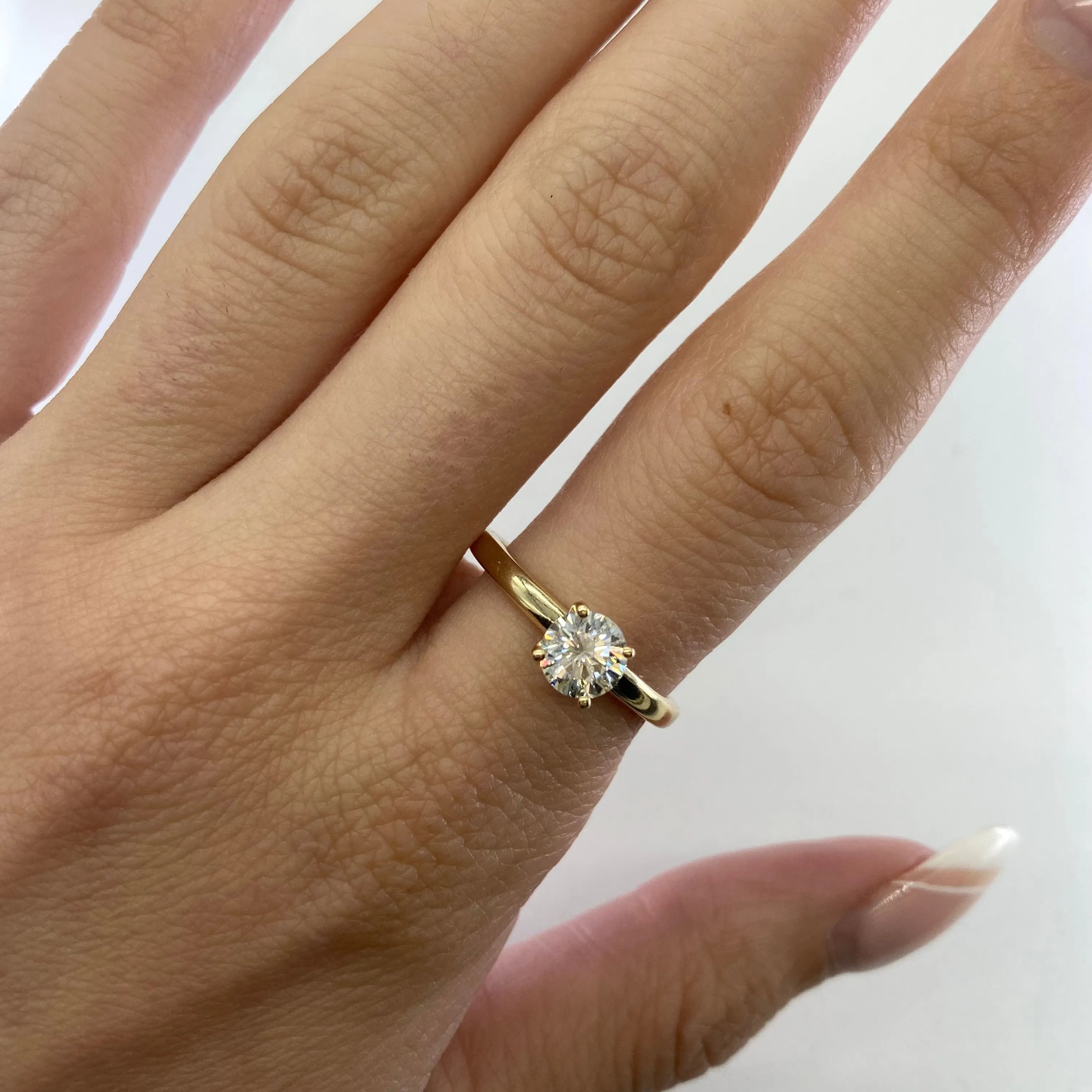 100 Ways Jewelry '100 Ways' GIA Diamond Solitaire | 0.75ct | SZ 7 |
