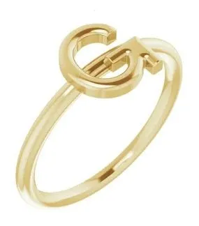 100 Ways Jewelry '100 Ways' Initial Rings | Options Available |