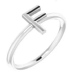 100 Ways Jewelry '100 Ways' Initial Rings | Options Available |