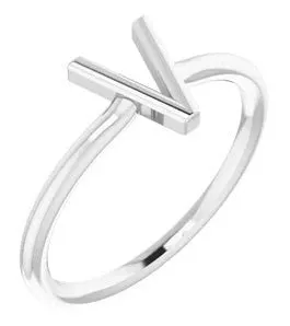 100 Ways Jewelry '100 Ways' Initial Rings | Options Available |