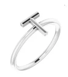100 Ways Jewelry '100 Ways' Initial Rings | Options Available |