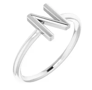 100 Ways Jewelry '100 Ways' Initial Rings | Options Available |