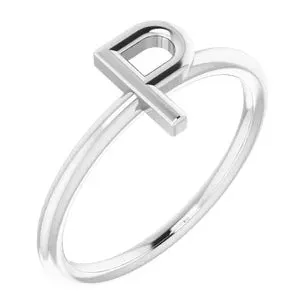 100 Ways Jewelry '100 Ways' Initial Rings | Options Available |