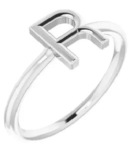 100 Ways Jewelry '100 Ways' Initial Rings | Options Available |