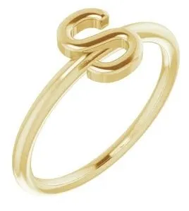 100 Ways Jewelry '100 Ways' Initial Rings | Options Available |
