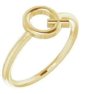 100 Ways Jewelry '100 Ways' Initial Rings | Options Available |