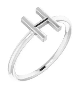 100 Ways Jewelry '100 Ways' Initial Rings | Options Available |
