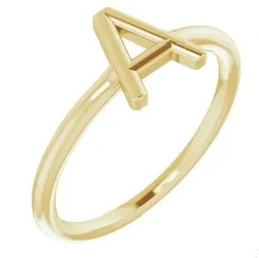 100 Ways Jewelry '100 Ways' Initial Rings | Options Available |