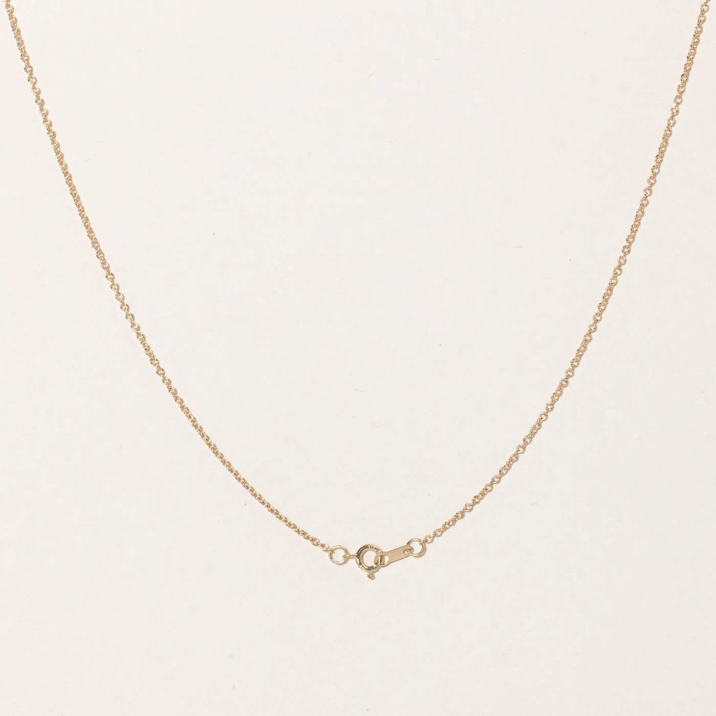 100 Ways Jewelry 100 Ways' Mozambique Garnet Pendant Necklace | 0.33ct | 18" |