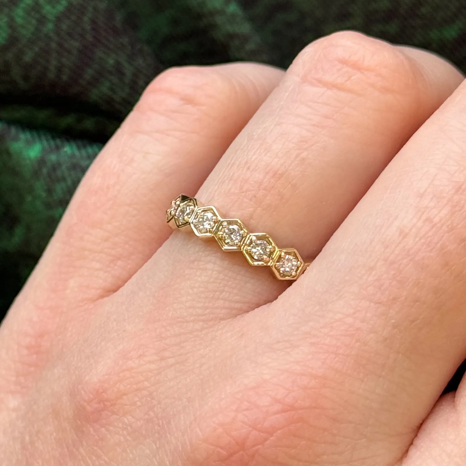 100 Ways Jewelry '100 Ways' Nine Stone Diamond Ring | 0.45ctw | SZ 7 |