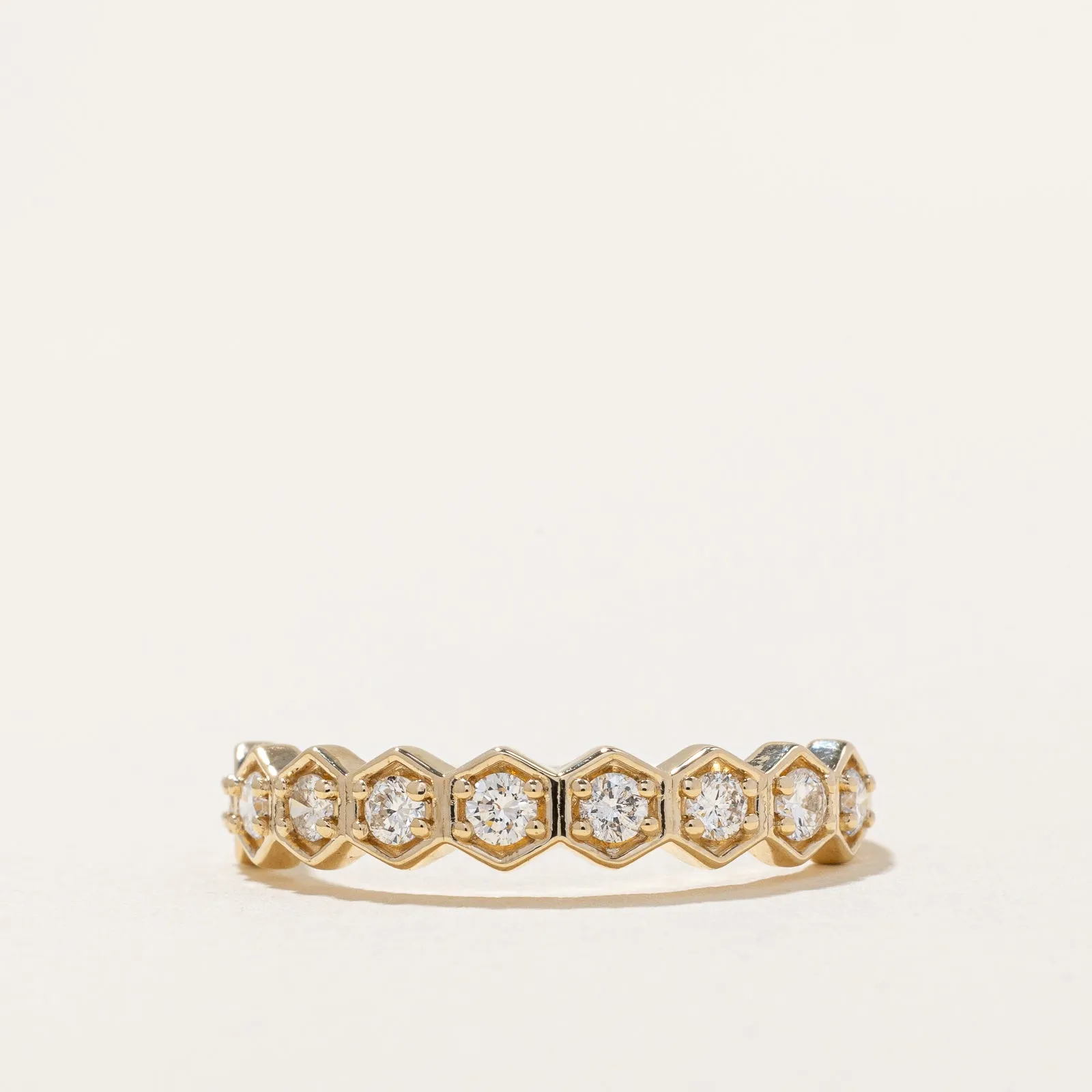 100 Ways Jewelry '100 Ways' Nine Stone Diamond Ring | 0.45ctw | SZ 7 |