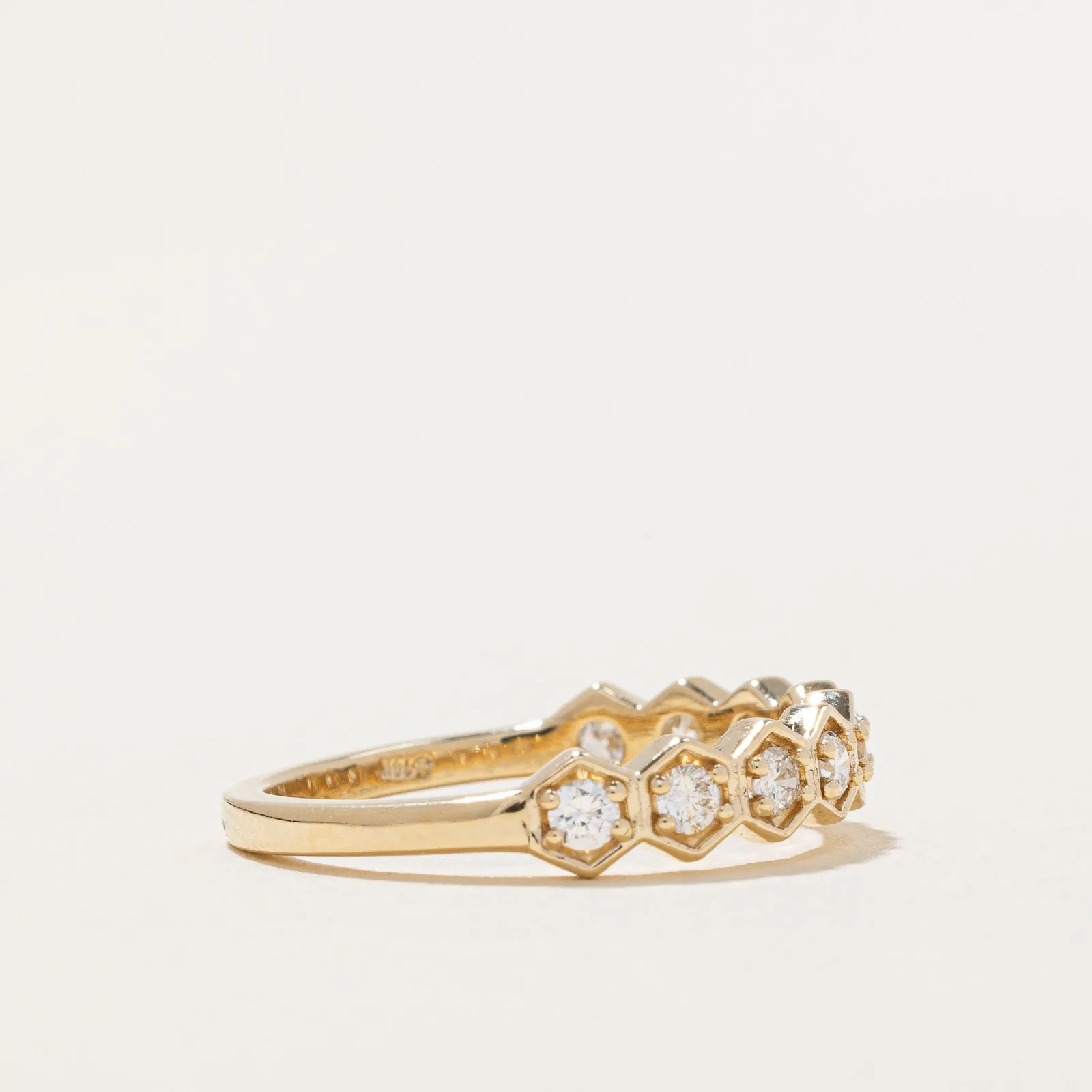 100 Ways Jewelry '100 Ways' Nine Stone Diamond Ring | 0.45ctw | SZ 7 |