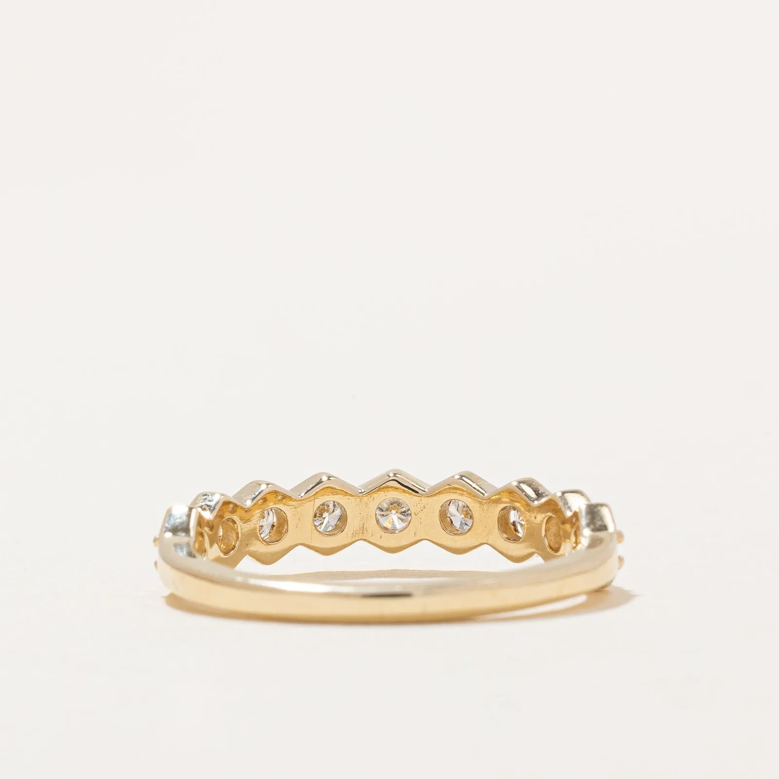 100 Ways Jewelry '100 Ways' Nine Stone Diamond Ring | 0.45ctw | SZ 7 |