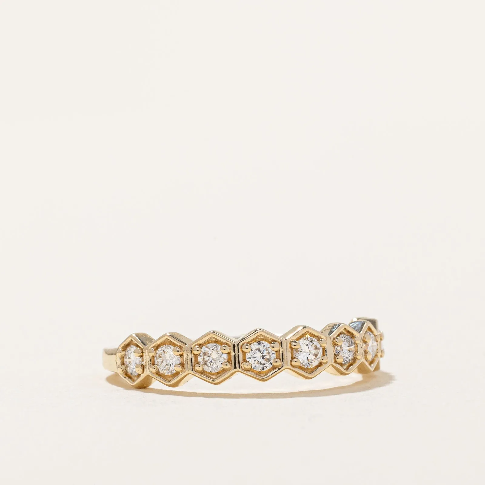 100 Ways Jewelry '100 Ways' Nine Stone Diamond Ring | 0.45ctw | SZ 7 |