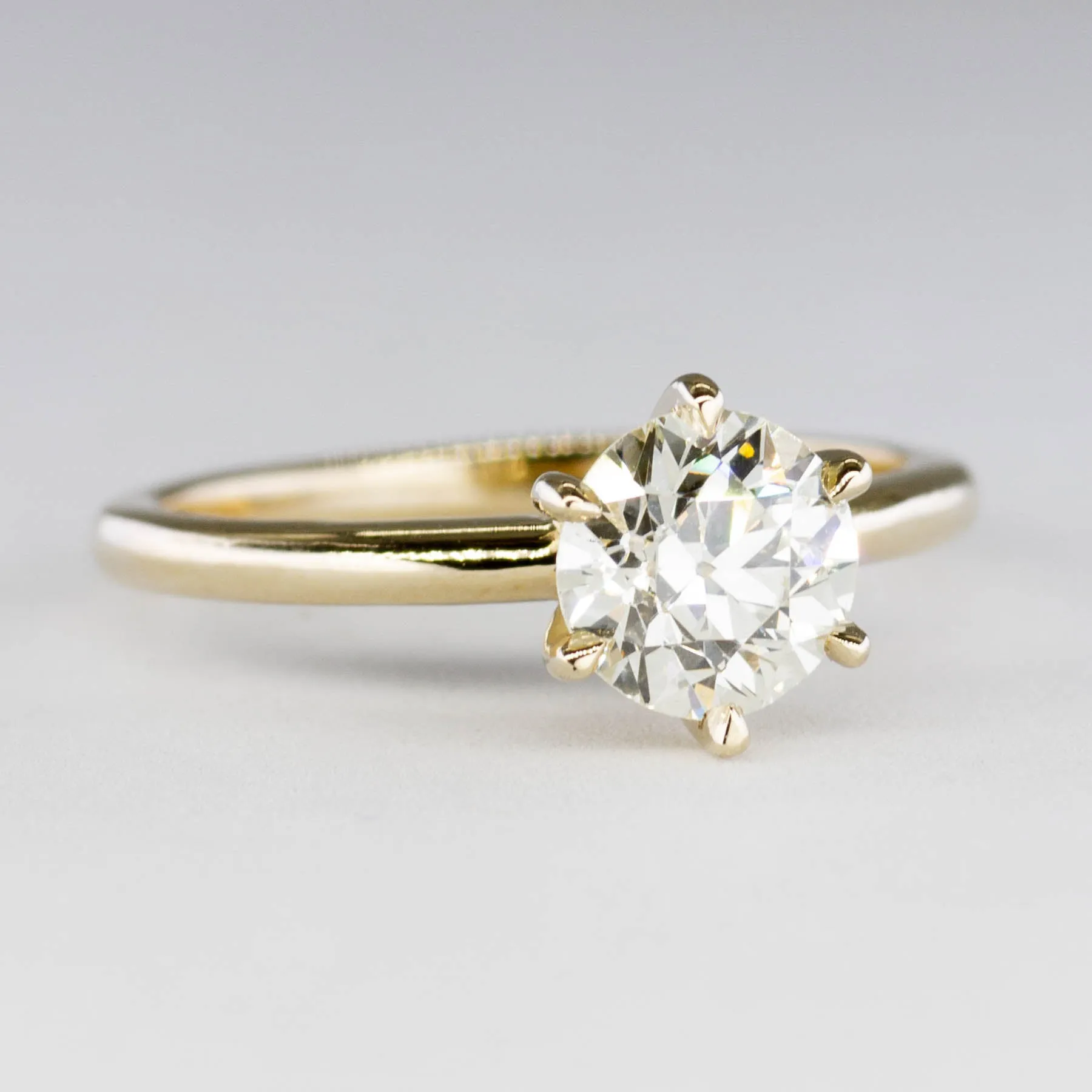 100 Ways Jewelry '100 Ways' Old European Cut Diamond Solitaire | 1.25ct VS1 L/M  | SZ 7 |