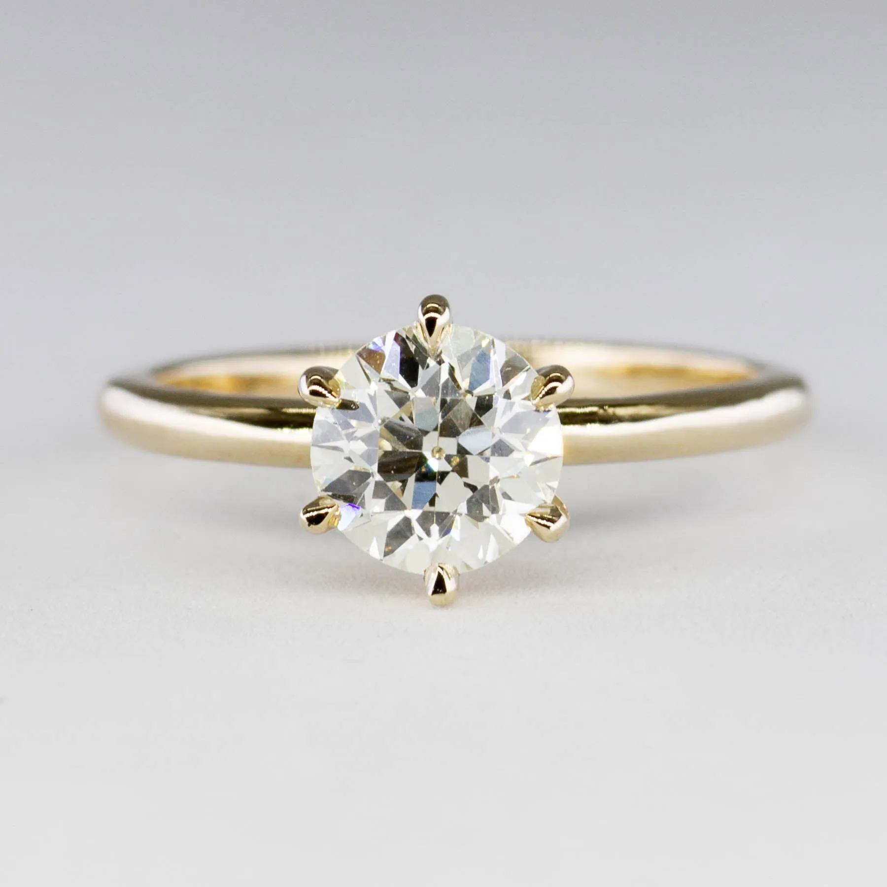 100 Ways Jewelry '100 Ways' Old European Cut Diamond Solitaire | 1.25ct VS1 L/M  | SZ 7 |