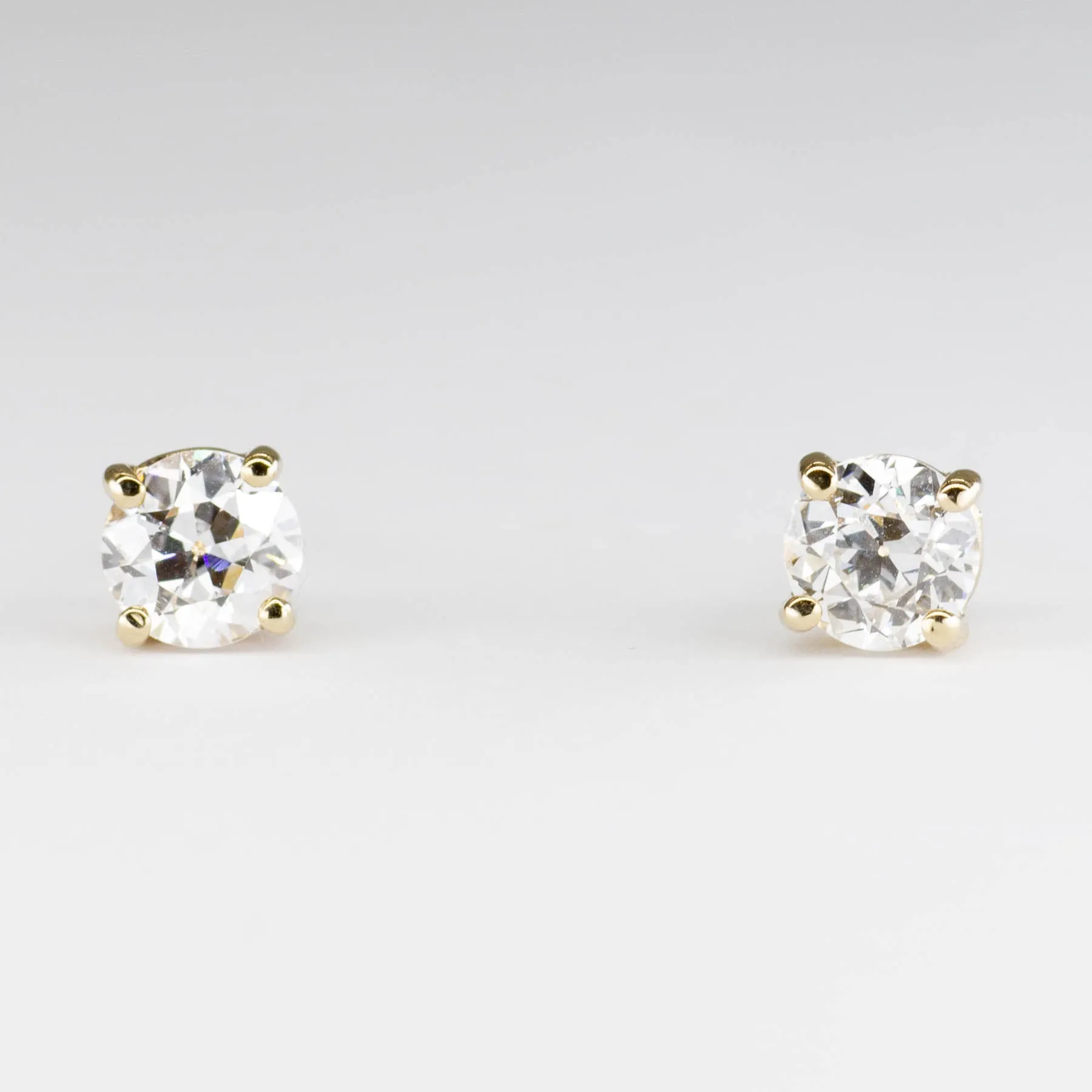 100 Ways Jewelry '100 Ways' Old European Diamond Studs | 1.01 ctw |