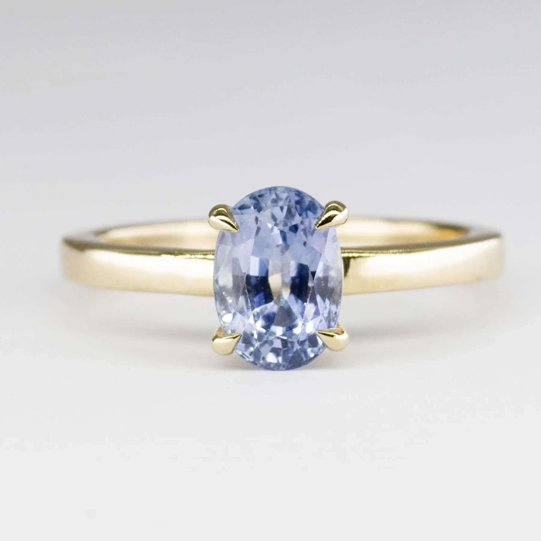 100 Ways Jewelry '100 Ways' Oval Ceylon Sapphire Ring | 2.12ct | SZ 7 |