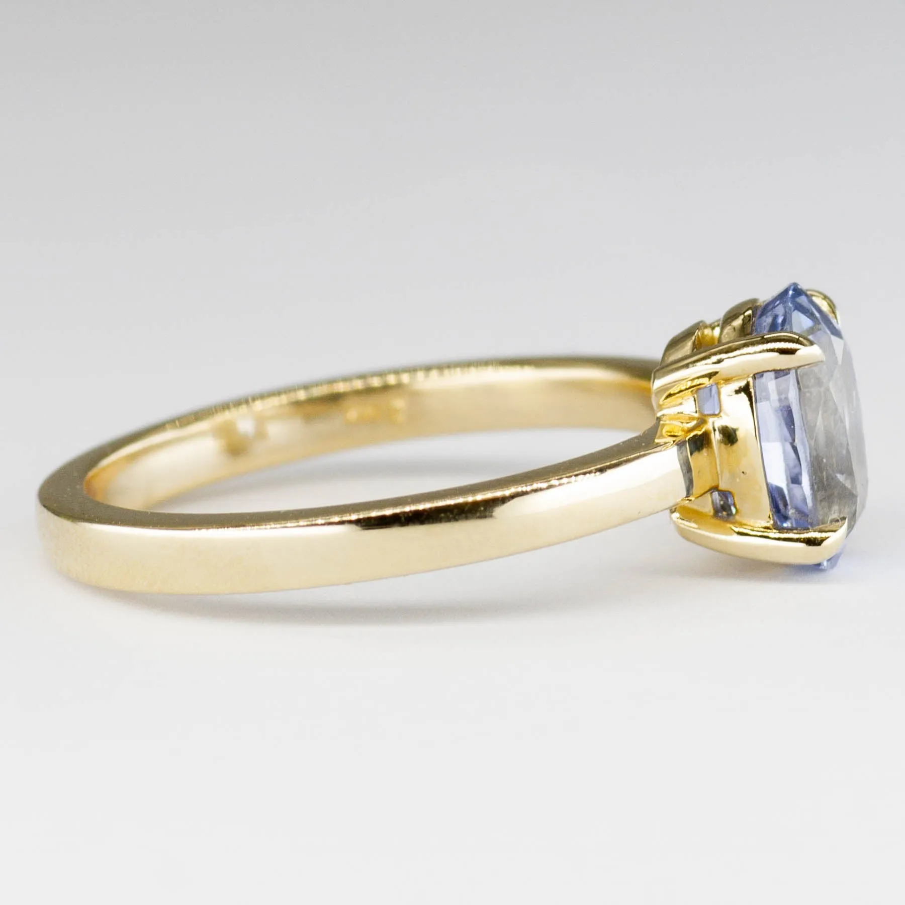 100 Ways Jewelry '100 Ways' Oval Ceylon Sapphire Ring | 2.12ct | SZ 7 |