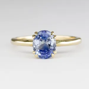 100 Ways Jewelry '100 Ways' Oval Ceylon Sapphire Ring | 2.30ct | SZ 6.75 |