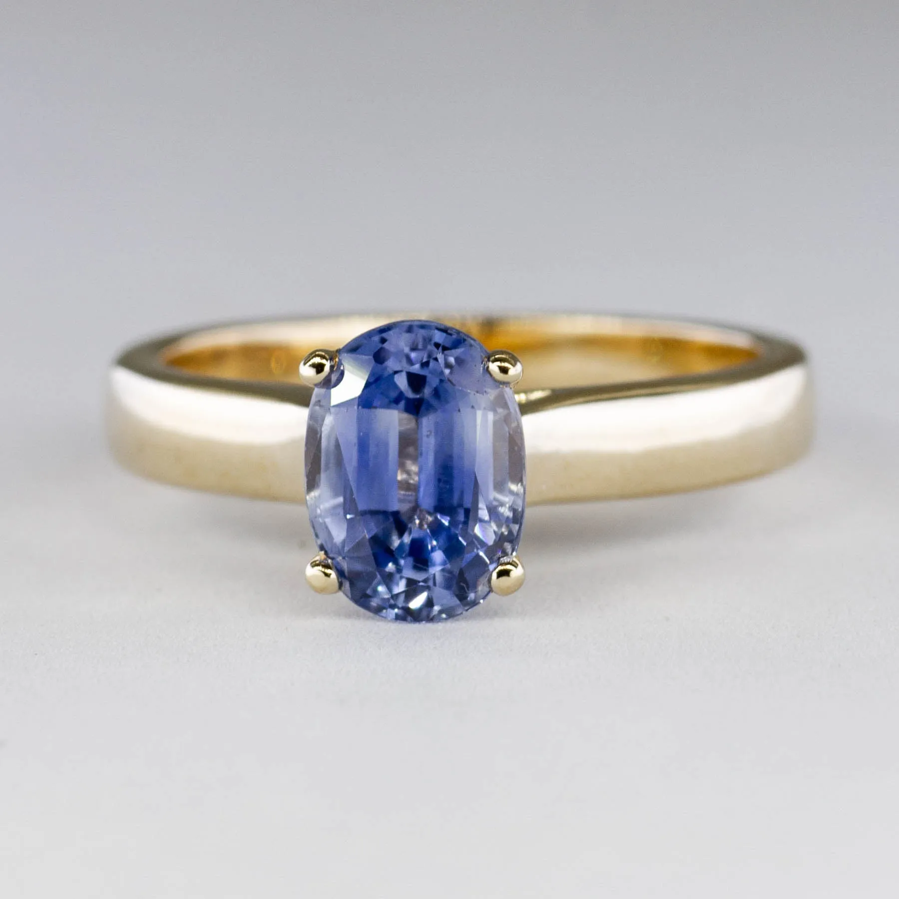 100 Ways Jewelry '100 Ways' Oval Sapphire and Diamond Ring | 2.02ct, 0.05ctw | SZ 7 |
