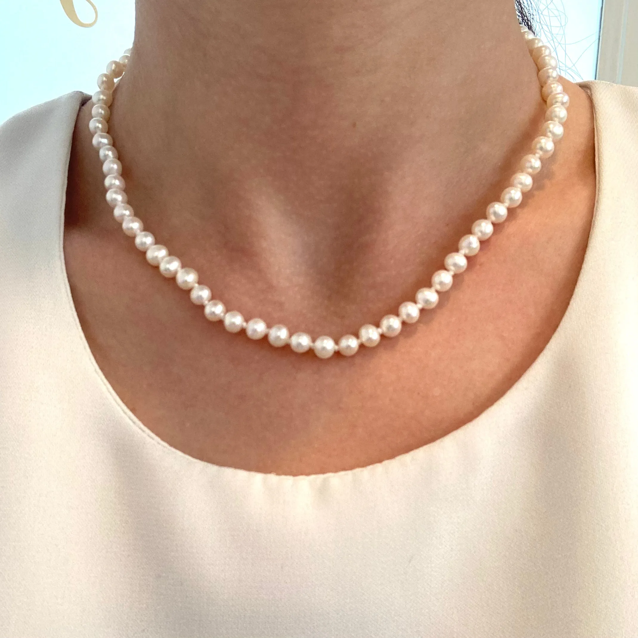 100 Ways Jewelry '100 Ways' Panache Pearl Necklace | 16" |