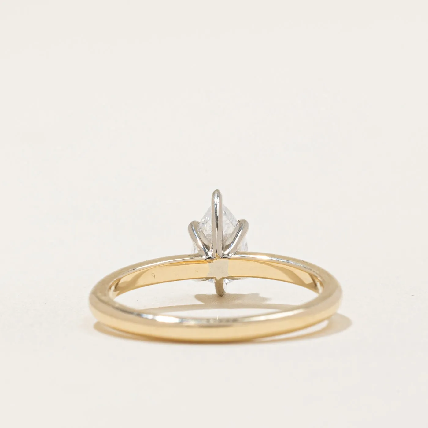 100 Ways Jewelry 100 Ways' Pear Diamond Engagement Ring | 0.70ct | SZ 6.75 |