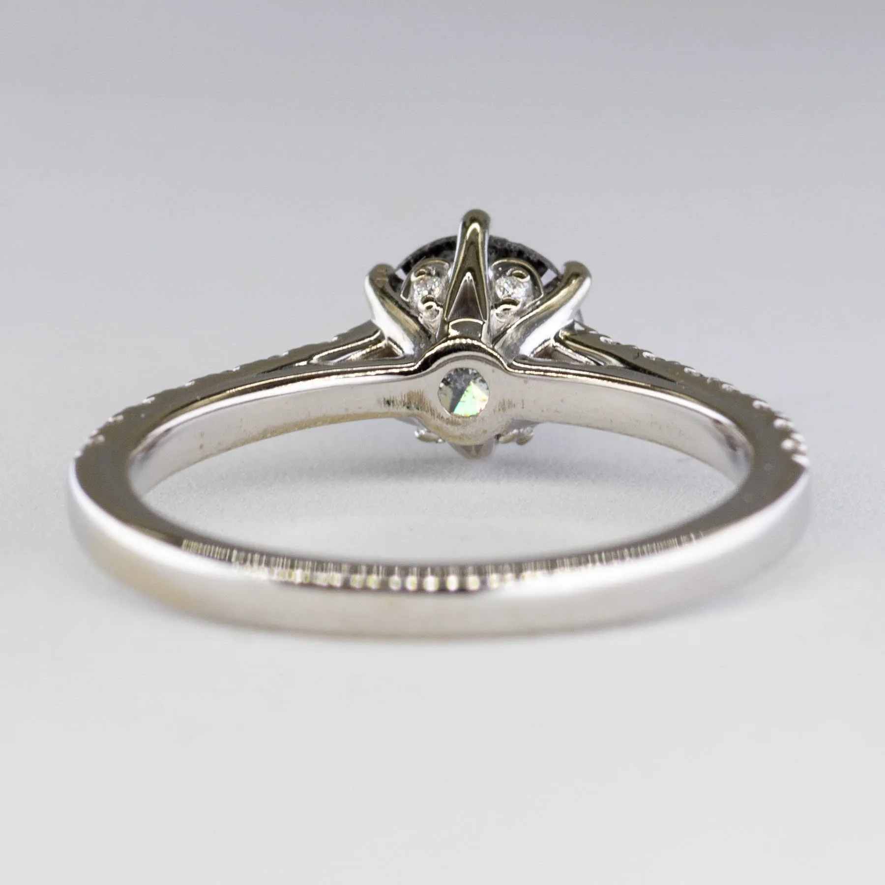 100 Ways Jewelry '100 Ways' Salt & Pepper Diamond Engagement Ring | SZ 6.75 |
