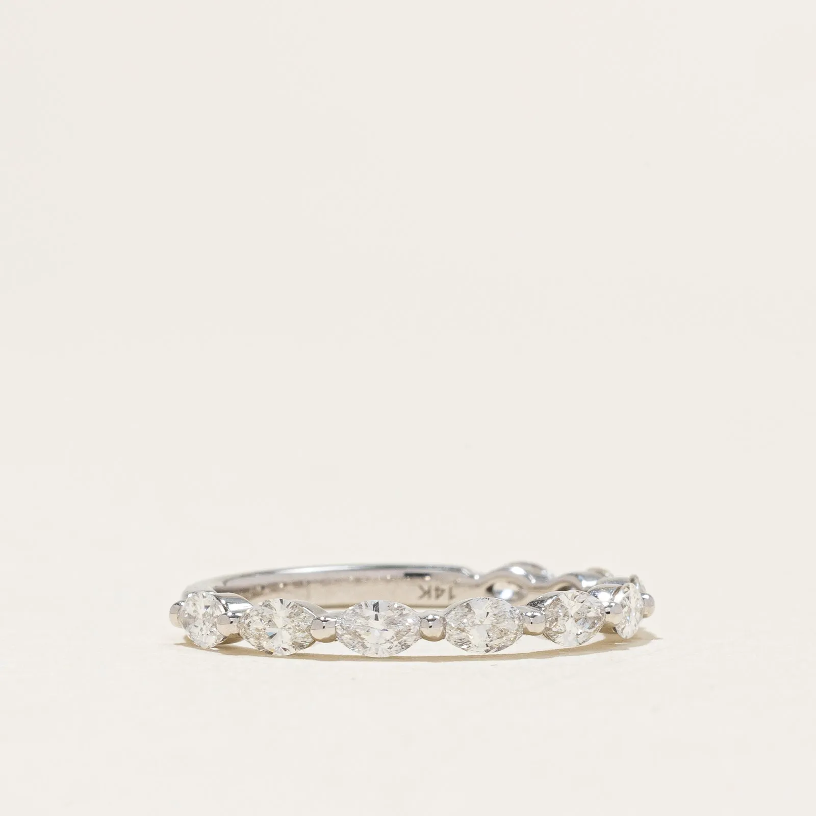 100 Ways Jewelry '100 Ways' Semi Eternity Marquise Diamond Band | Options Available | 0.75ctw |