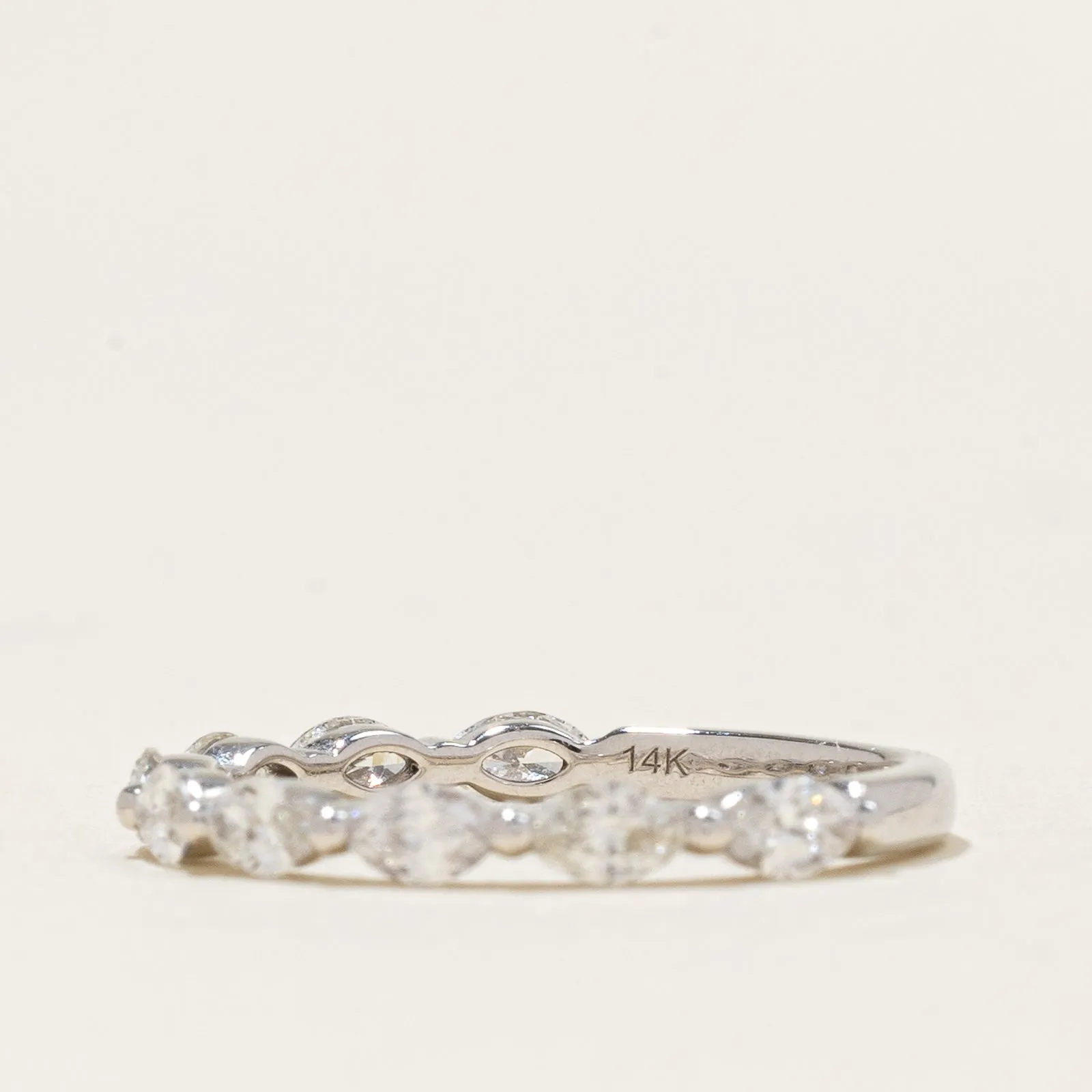 100 Ways Jewelry '100 Ways' Semi Eternity Marquise Diamond Band | Options Available | 0.75ctw |