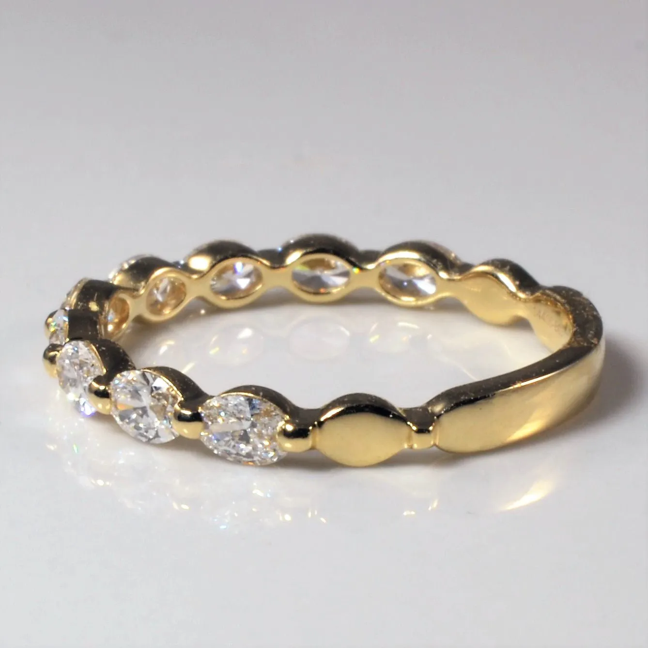100 Ways Jewelry '100 Ways' Semi Eternity Marquise Diamond Band | Options Available | 0.75ctw |