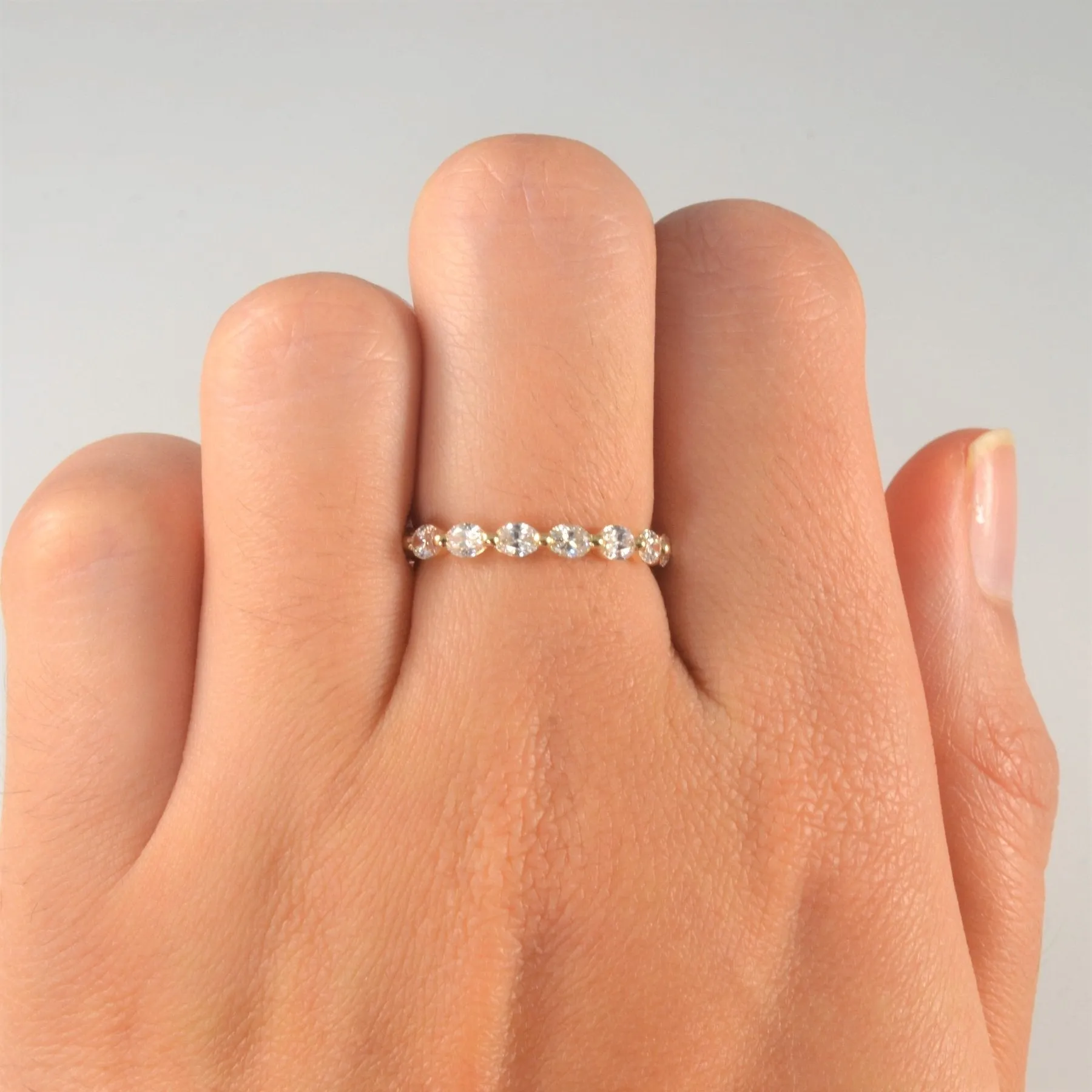 100 Ways Jewelry '100 Ways' Semi Eternity Marquise Diamond Band | Options Available | 0.75ctw |