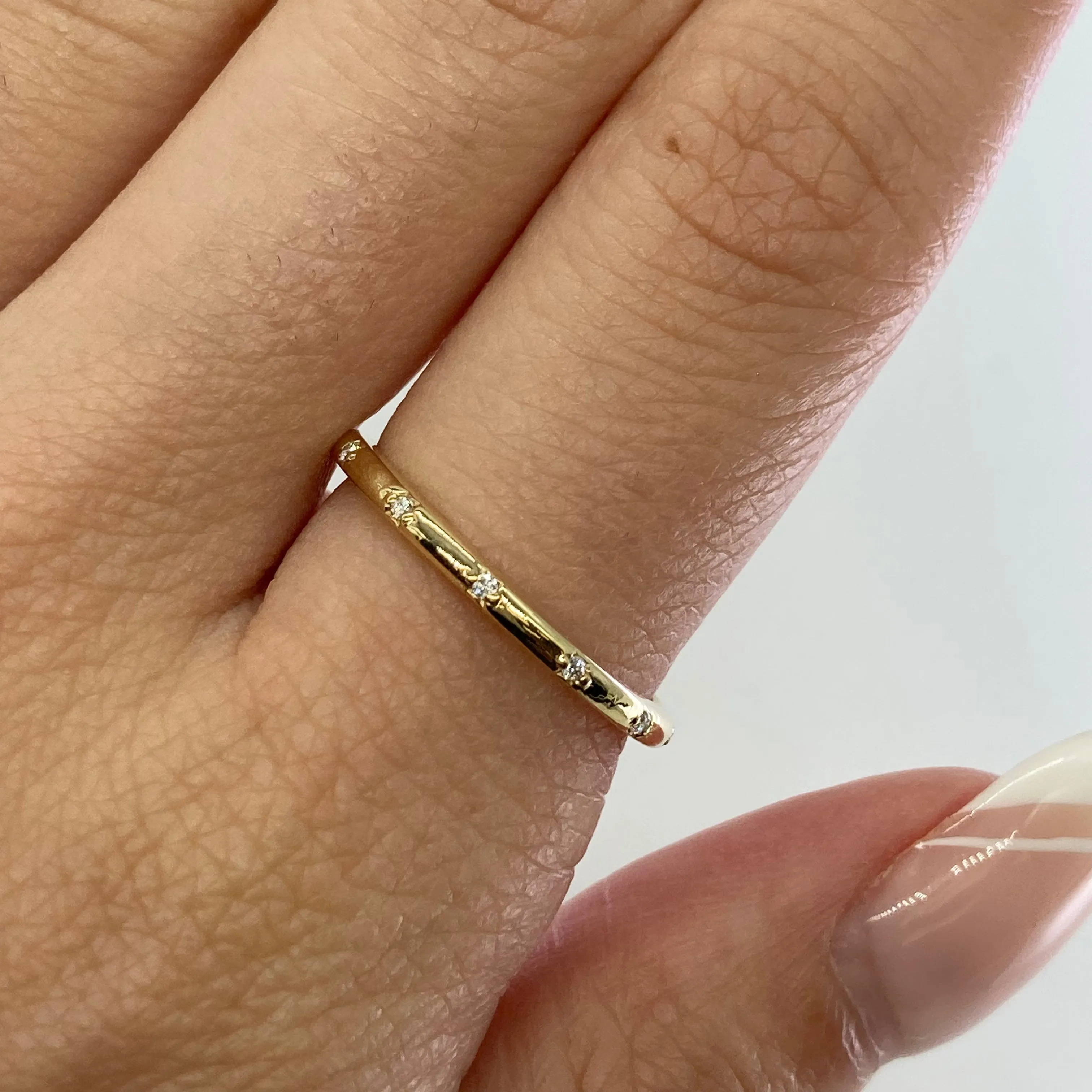100 Ways Jewelry '100 Ways' Simple Diamond Eternity Band  | Options Available |