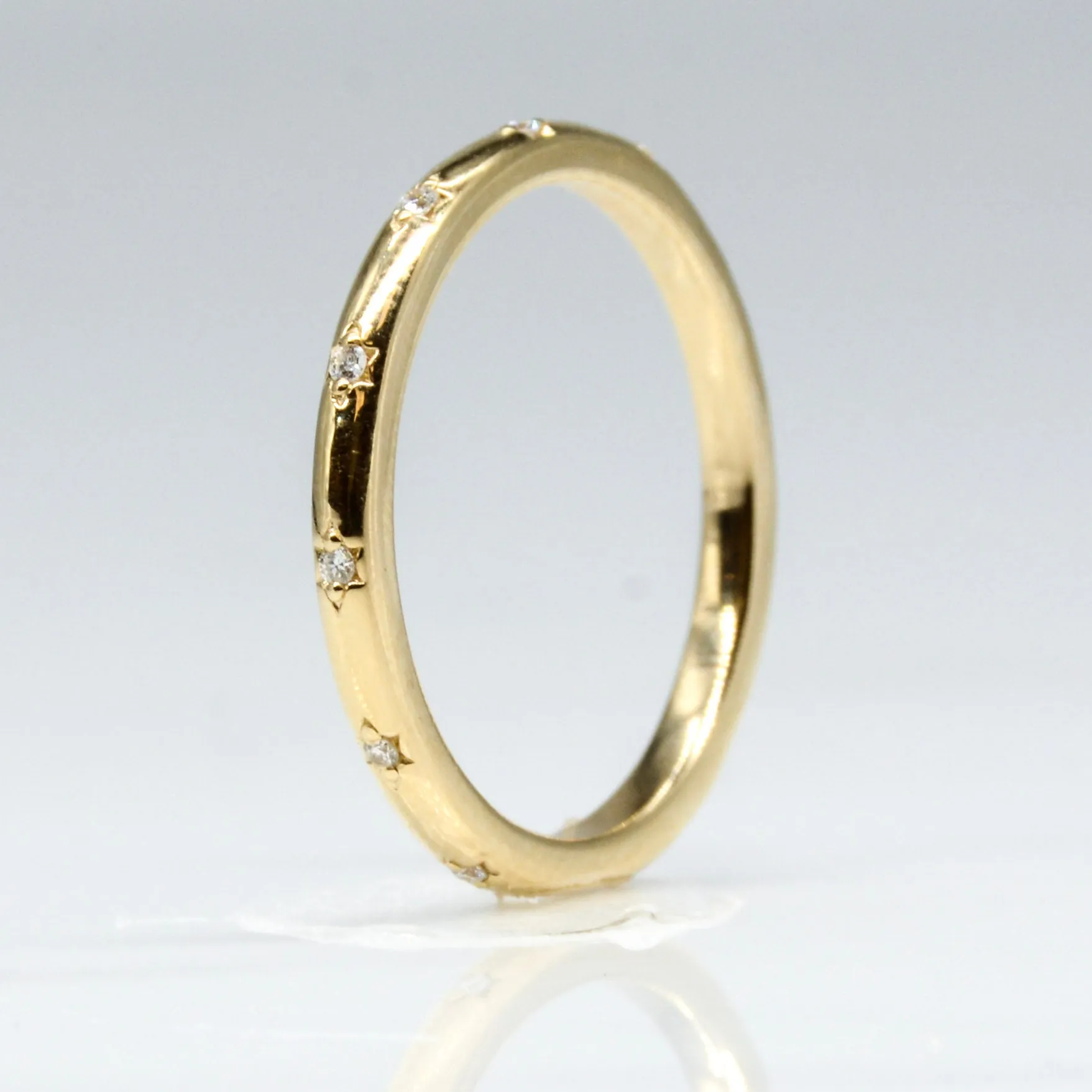 100 Ways Jewelry '100 Ways' Simple Diamond Eternity Band  | Options Available |