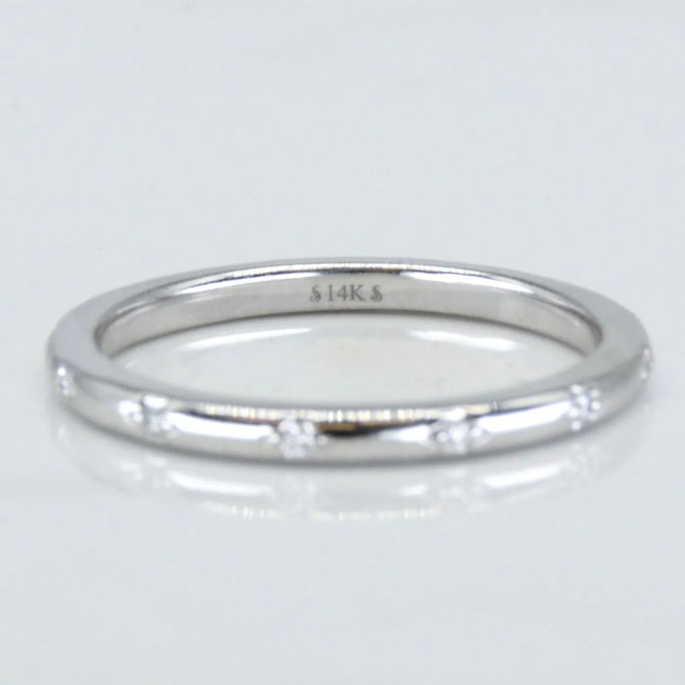 100 Ways Jewelry '100 Ways' Simple Diamond Eternity Band  | Options Available |